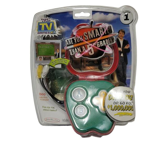 Are You Smarter Than A 5th Grader Plug & Play TV Game & DVD Game Bundle - Picture 4 of 5